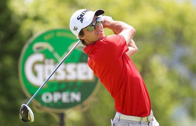 GOLF - Goesser Open MARIA LANKOWITZ,AUSTRIA,18.MAY.17 - GOLF - Goesser Open, GC Erzherzog Johann. Image shows Paul Elissalde (FRA). GEPAxpictures xChristianxWalgram