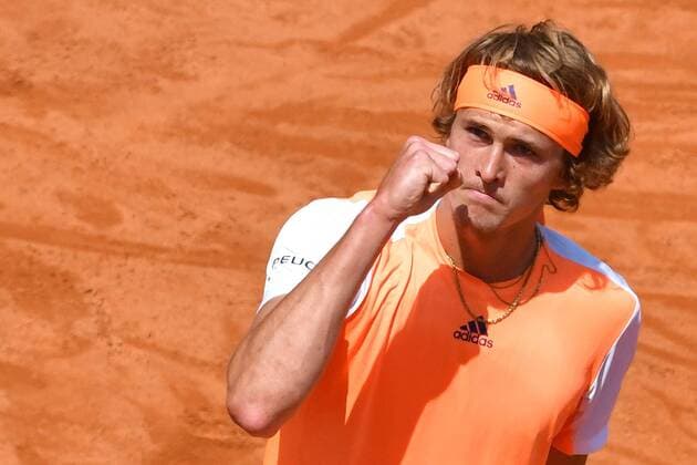 Bilder des Tages - SPORT ATP-Turnier in Rom, Alexander Zverev im Halbfinale Alexander Zverev (GER) Roma 19-05-2017 Foro Italico Tennis Internazionali BNL d Italia Photo Antonietta Baldassarre Insidefoto BaldassarrexStaccio