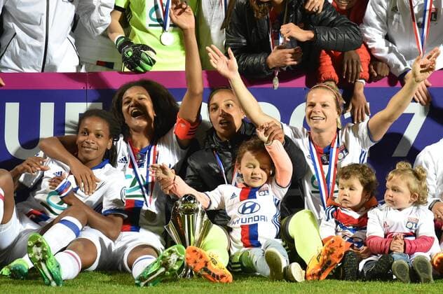 Lyon vainqueur de la coupe de France FOOTBALL : Paris SG - Lyon - Finale Coupe de France Feminines - 19 05 2017 BrunoPerrel Panoramic BrunoP 