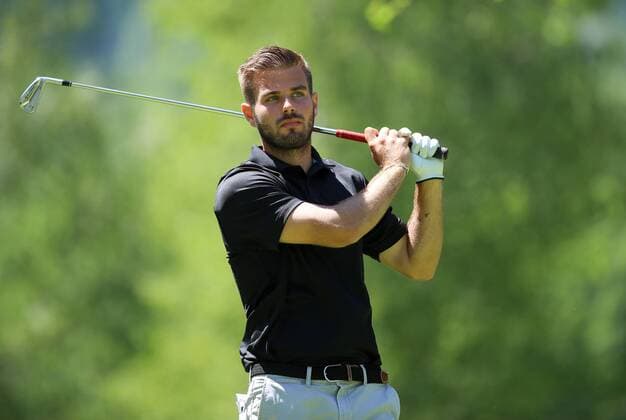 GOLF - Goesser Open MARIA LANKOWITZ,AUSTRIA,19.MAY.17 - GOLF - Goesser Open, GC Erzherzog Johann. Image shows Thomas Grava (FRA). GEPAxpictures xChristianxWalgram