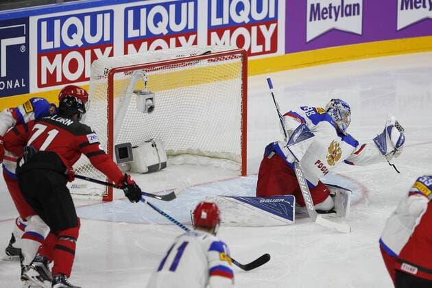 IIHF WM 2017, Kanada - Russland, 20.05.2017 Andrei Vasilevsky (Russland, 88); IIHF WM 2017, Kanada - Russland am 20.05.2017 in der Lanxess-Arena in Koeln (Deutschland). xadx
