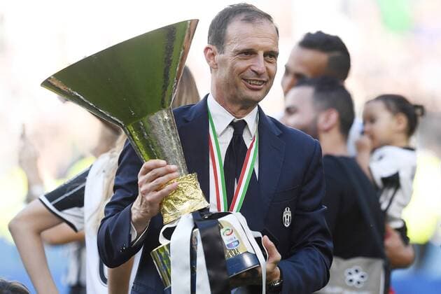 Mg Torino 21 05 2017 - campionato di calcio serie A Juventus-Crotone foto Matteo Gribaudi Image nella foto: Massimiliano Allegri 