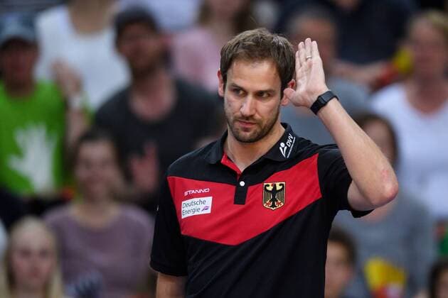 21.05.2017, Kleine EWE Arena, Oldenburg Volleyball, Länderspiel Laenderspiel, Deutschland vs. Ungarn Felix Koslowski (Co-Trainer GER)