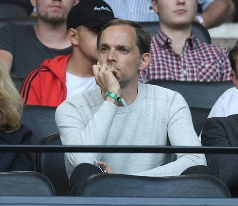 22.05.2017, Fussball GER, DM Endrunde A Junioren 2017, Finale, Borussia Dortmund - FC Bayern Muenchen 8-7 i.E., Trainer Thomas Tuchel (Borussia Dortmund) auf der Tribuene