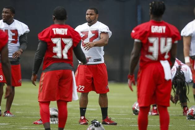 May 23, 2017 - Florida, U.S. - LOREN ELLIOTT Times .Tampa Bay Buccaneers running back Doug Martin participates in an open OTA practice at One Buc Place, the team s training facility, in Tampa, Fla., on Tuesday, May 23, 2017. Florida News - May 23, 2017 - ZUMAs70_ 78757921st Copyright: xLorenxElliottx