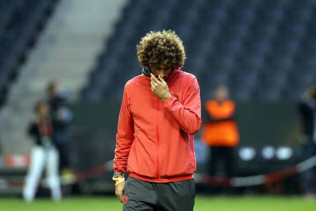 Marouane Fellaini of Manchester Unitedduring a training session prior to the UEFA Europa League final match between Ajax Amsterdam and Manchester United ManU at the Friends Arena on May 23, 2017 in Stockholm, Sweden Training session Manchester United UEFA Europa League 2016 2017 xVIxVIxImagesx xMauricexvanxSteenxIVx 7855768