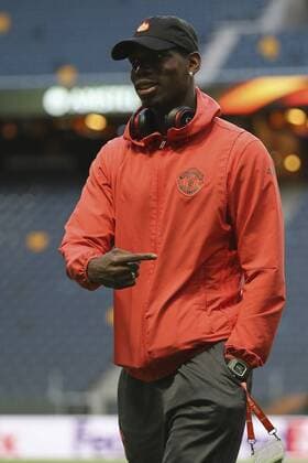 Previews - UEFA Europa League Final 170523 STOCKHOLM, SWEDEN - MAY 23: Paul Pogba of Manchester United ManU during a walk around at The Friends Arena ahead of the UEFA Europa League Final between Ajax and Manchester United at Friends Arena on May 23, 2017 in Stockholm, Sweden. (Photo by Steve Bardens - UEFA)I denna handout-bild fran UEFA den 23 maj 2017 i Stockholm.  Copyright: StevexBardensx-xUEFA BB170523BB364