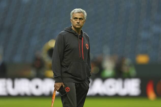 Previews - UEFA Europa League Final 170523 STOCKHOLM, SWEDEN - MAY 23: Jose Mourinho, Manager of Manchester United ManU looks on during a walk around at The Friends Arena ahead of the UEFA Europa League Final between Ajax and Manchester United at Friends Arena on May 23, 2017 in Stockholm, Sweden. (Photo by Steve Bardens - UEFA)I denna handout-bild fran UEFA den 23 maj 2017 i Stockholm.  Copyright: StevexBardensx-xUEFA BB170523BB366