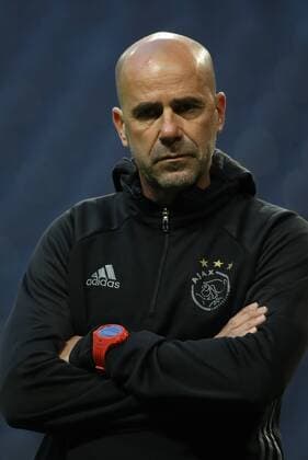 SOCCER - UEFA EL, Ajax vs Manchester SOLNA,SWEDEN,23.MAY.17 - SOCCER - UEFA Europa League, final, Ajax Amsterdam vs Manchester United ManU preview, final training Ajax. Image shows head coach Peter Bosz (Ajax). GEPAxpictures xAndreasxPranter