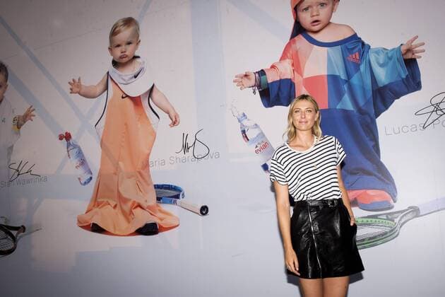 Maria Sharapova TENNIS : Soiree Evian Oversize - Paris - 23 05 2017 JBAutissier Panoramic 