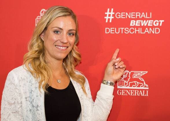 Tennis Profi ANGELIQUE KERBER (GER) bei einem Sponsoren Termin in Muenchen Juergen Hasenkopf