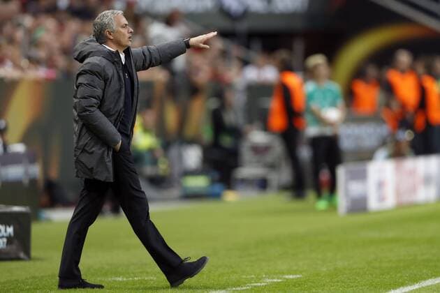 coach Jose Mourinho of Manchester Unitedduring the UEFA Europa League final match between Ajax Amsterdam and Manchester United ManU at the Friends Arena on May 24, 2017 in Stockholm, Sweden Ajax v Manchester United UEFA Europa League 2016 2017 xVIxVIxImagesx xMauricexvanxSteenxIVx 7861719
