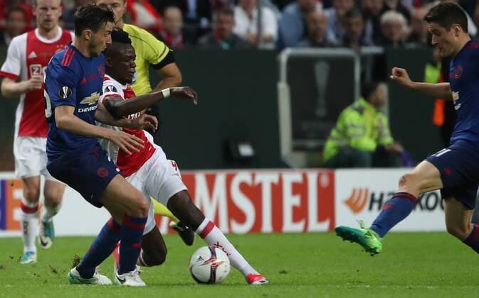 SOCCER - UEFA EL, Ajax vs Manchester SOLNA,SWEDEN,24.MAY.17 - SOCCER - UEFA Europa League, final, Ajax Amsterdam vs Manchester United ManU Image shows Jairo Riedewald (Ajax). GEPAxpictures xAndreasxPranter