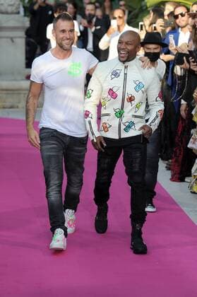 70th Cannes Film Festival 2017, Philipp Plein Cruise Show 2018- Fashion Show Pictured : Philippe Plein, Floyd Mayweather  Copyright: xAlbertoxTerenghi Cannesx xIPAx xCannesx