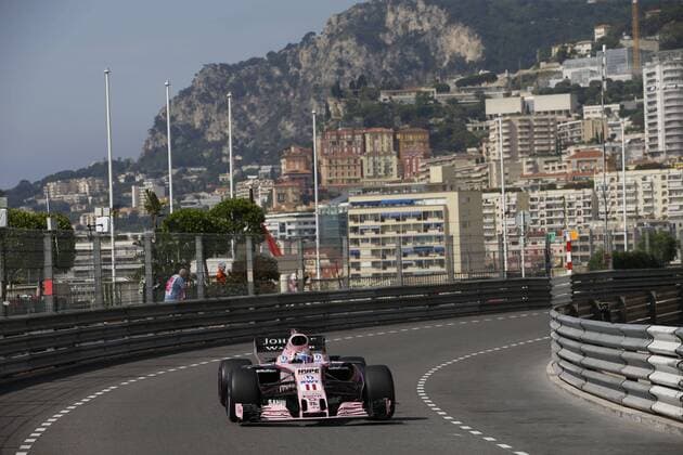 Motorsports: FIA Formula One World Championship WM Weltmeisterschaft 2017, Grand Prix of Monaco, 11 Sergio Perez (MEX, Sahara Force India F1 Team), Monte Carlo Monaco xHOCHxZWEIx