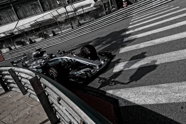 Motorsports: FIA Formula One World Championship WM Weltmeisterschaft 2017, Grand Prix of Monaco, 44 Lewis Hamilton (GBR, Mercedes AMG Petronas F1 Team), Monte Carlo Monaco xHOCHxZWEIx