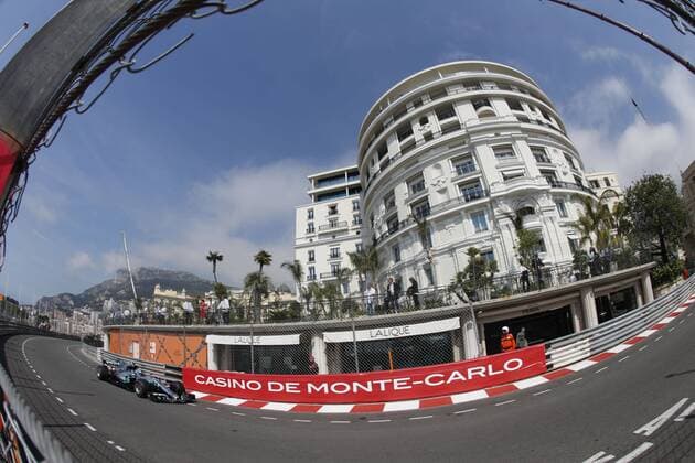 Motorsports: FIA Formula One World Championship WM Weltmeisterschaft 2017, Grand Prix of Monaco, 77 Valtteri Bottas (FIN, Mercedes AMG Petronas F1 Team), Monte Carlo Monaco xHOCHxZWEIx