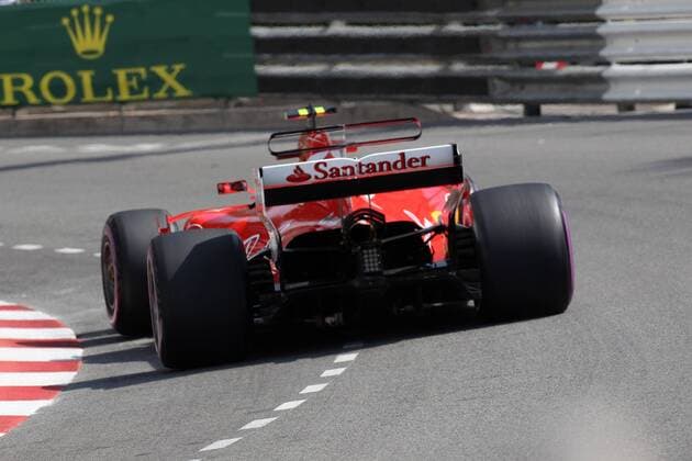 Monaco Grand Prix, Monte Carlo 24 - 28 May 2017 25.05.2017 - Free Practice 1, Kimi Raikkonen (FIN) Scuderia Ferrari SF70H 