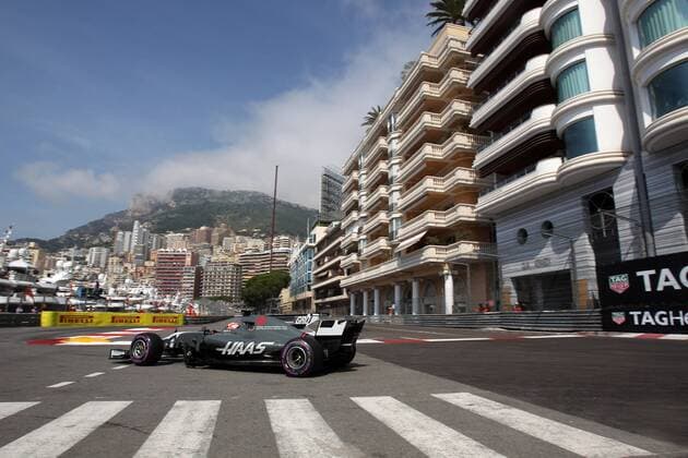 Monaco Grand Prix, Monte Carlo 24 - 28 May 2017 25.05.2017 - Free Practice 1, Romain Grosjean (FRA) Haas F1 Team VF-17 