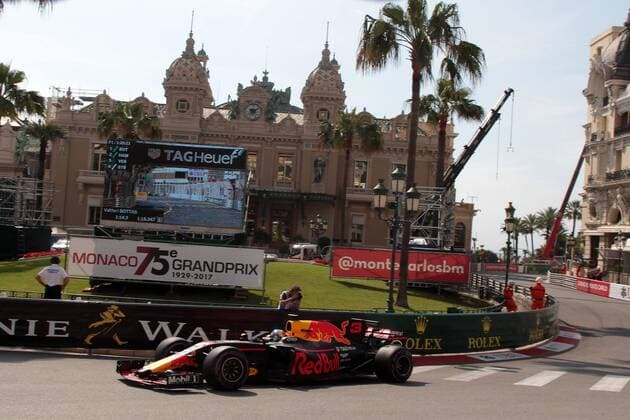 Monaco Grand Prix, Monte Carlo 24 - 28 May 2017 25.05.2017 - Free Practice 1, Daniel Ricciardo (AUS) Red Bull Racing RB13 