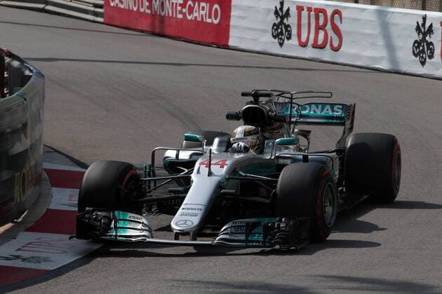 Monaco Grand Prix, Monte Carlo 24 - 28 May 2017 25.05.2017 - Free Practice 1, Lewis Hamilton (GBR) Mercedes AMG F1 W08 