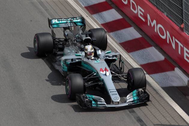 Monaco Grand Prix, Monte Carlo 24 - 28 May 2017 25.05.2017 - Free Practice 1, Lewis Hamilton (GBR) Mercedes AMG F1 W08 