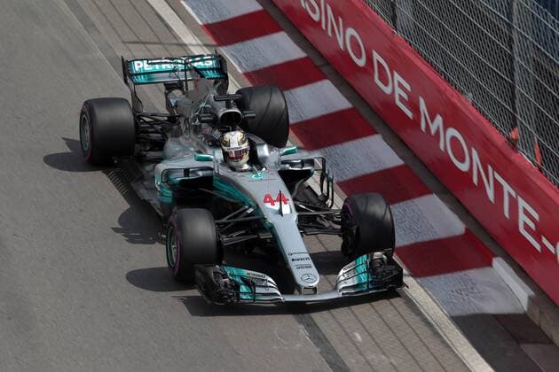Monaco Grand Prix, Monte Carlo 24 - 28 May 2017 25.05.2017 - Free Practice 1, Lewis Hamilton (GBR) Mercedes AMG F1 W08 