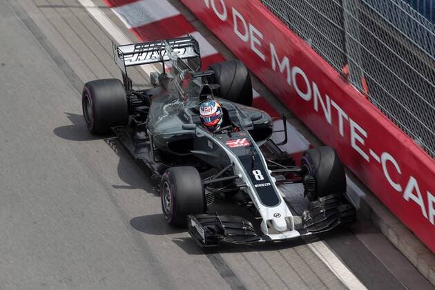 Monaco Grand Prix, Monte Carlo 24 - 28 May 2017 25.05.2017 - Free Practice 1, Romain Grosjean (FRA) Haas F1 Team VF-17 