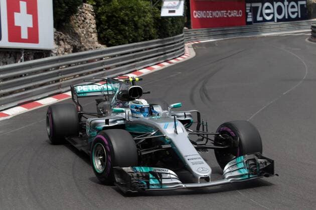 Monaco Grand Prix, Monte Carlo 24 - 28 May 2017 25.05.2017 - Free Practice 1, Valtteri Bottas (FIN) Mercedes AMG F1 W08 
