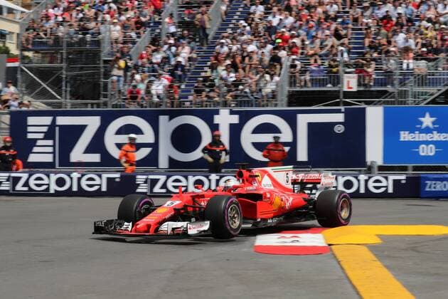 Monaco Grand Prix, Monte Carlo 24 - 28 May 2017 25.05.2017 - Free Practice 1, Sebastian Vettel (GER) Scuderia Ferrari SF70H 