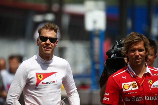 Monaco Grand Prix, Monte Carlo 24 - 28 May 2017 25.05.2017 - Free Practice 1, Sebastian Vettel (GER) Scuderia Ferrari SF70H 