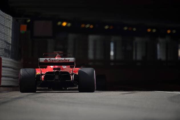 Monaco Grand Prix, Monte Carlo 24 - 28 May 2017 25.05.2017 - Free Practice 1, Sebastian Vettel (GER) Scuderia Ferrari SF70H 