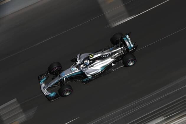 Motorsports: FIA Formula One World Championship WM Weltmeisterschaft 2017, Grand Prix of Monaco, 77 Valtteri Bottas (FIN, Mercedes AMG Petronas F1 Team), Monte Carlo Monaco xHOCHxZWEIx