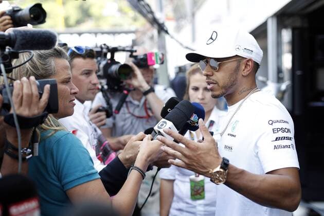 Motorsports: FIA Formula One World Championship WM Weltmeisterschaft 2017, Grand Prix of Monaco, 44 Lewis Hamilton (GBR, Mercedes AMG Petronas F1 Team), Monte Carlo Monaco xHOCHxZWEIx