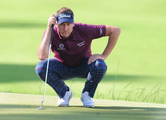 Golf - 2017 BMW PGA Golf Herren Championship - West Course, Wentworth Ian poulter during the first round. COLORSPORT ANDREW COWIE 