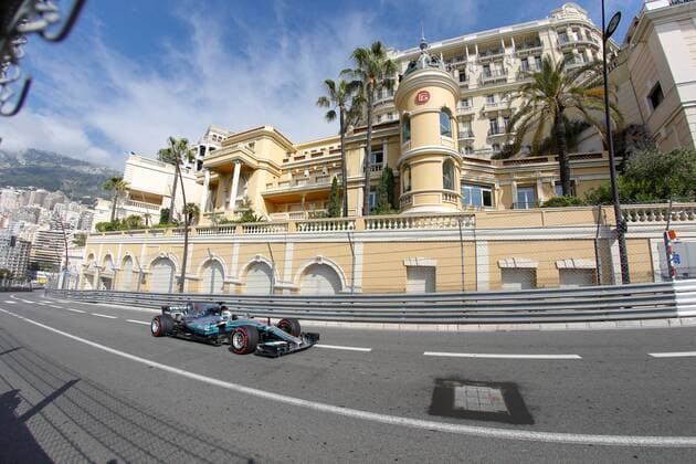 Motorsports: FIA Formula One World Championship WM Weltmeisterschaft 2017, Grand Prix of Monaco, 44 Lewis Hamilton (GBR, Mercedes AMG Petronas F1 Team), Monte Carlo Monaco xHOCHxZWEIx