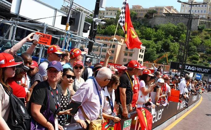 Impressionen, formula 1 GP, Monaco 26.05.2017 Photo:mspb Fabian Werner Fans, formula 1 GP, Monaco