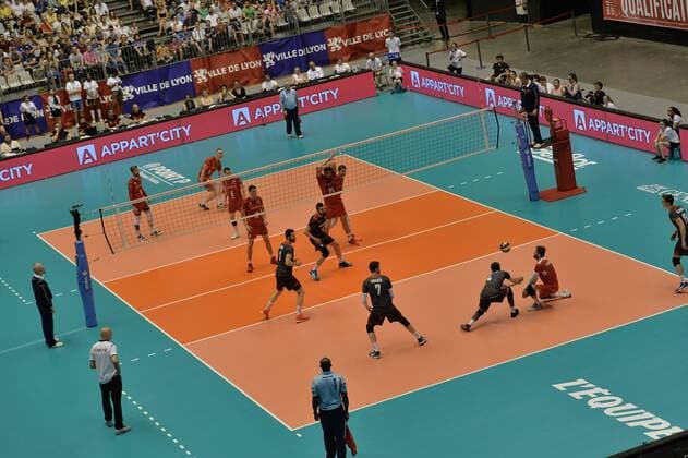 Ambiance (france) vs (turquie) VOLLEY-BALL : France vs Turquie - Tournoi de qualificacatif au championnat du monde - 26 05 2017 FredericChambert Panoramic 