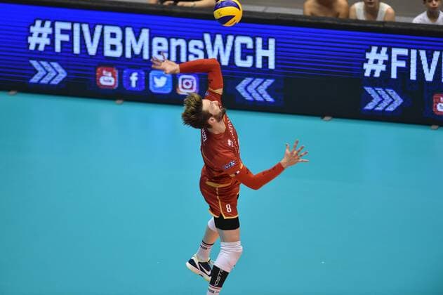 Julien Lyneel (france) VOLLEY-BALL : France vs Turquie - Tournoi de qualificacatif au championnat du monde - 26 05 2017 FredericChambert Panoramic 