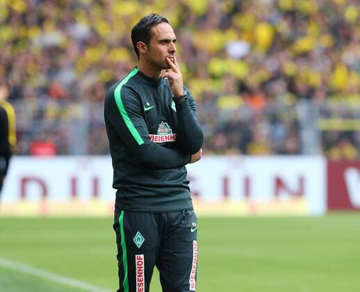 Samstag 20.05.2017, Saison 2016 2017, 1. Bundesliga, 34. Spieltag im Dortmunder Signal Iduna Park, BVB 09 Borussia Dortmund - SV Werder Bremen, Alexander Nouri (Trainer, SVW)