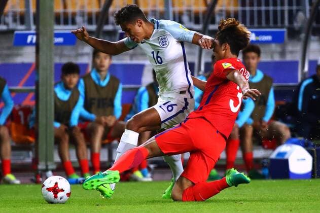 Dominic Calvert Lewin (ENG), MAY 27, 2017 - Football Soccer : 2017 FIFA U-20 World Cup Group A match between Korea 0-1 UEngland at Suwon World Cup Stadium in Suwon, South Korea. Noxthirdxpartyxsales  (ipha038473)