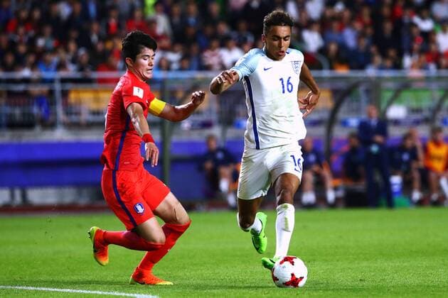Dominic Calvert Lewin (ENG), MAY 27, 2017 - Football Soccer : 2017 FIFA U-20 World Cup Group A match between Korea 0-1 UEngland at Suwon World Cup Stadium in Suwon, South Korea. Noxthirdxpartyxsales  (ipha038480)