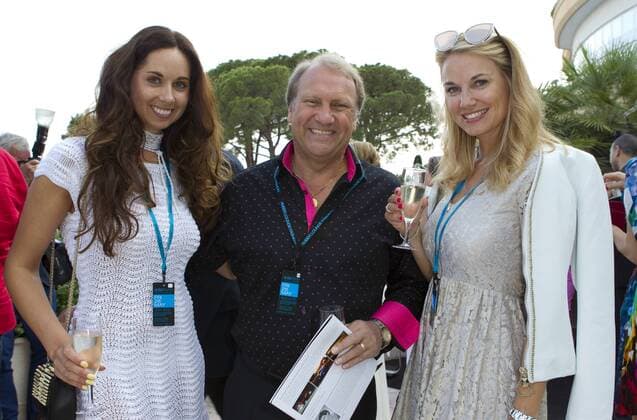 Monaco, Monte Carlo - May 26, 2017: Amber Lounge Fashion Show Monaco with Gene Haas, Haas F1 Team Amber Lounge Fashion Show Monaco 2017