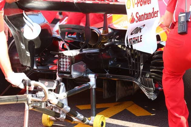 Monaco Grand Prix, Monte Carlo 24 - 28 May 2017 27.05.2017 - Scuderia Ferrari SF70H, detail 