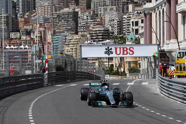 Monaco Grand Prix, Monte Carlo 24 - 28 May 2017 27.05.2017 - Free Practice 3, Valtteri Bottas (FIN) Mercedes AMG F1 W08 