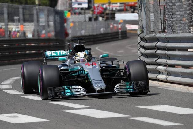 Monaco Grand Prix, Monte Carlo 24 - 28 May 2017 27.05.2017 - Free Practice 3, Lewis Hamilton (GBR) Mercedes AMG F1 W08 