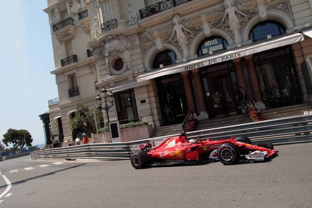 Monaco Grand Prix, Monte Carlo 24 - 28 May 2017 27.05.2017 - Free Practice 3, Sebastian Vettel (GER) Scuderia Ferrari SF70H 