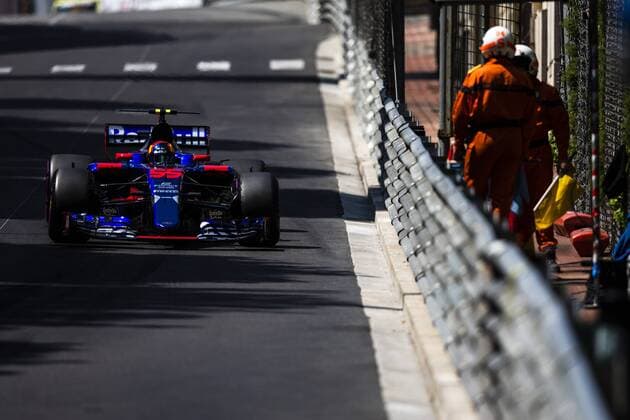 May 27, 2017 - Monte-Carlo, Monaco - 55 SAINZ Carlos from Spain of Toro Rosso STR12 team Toro Rosso during the Monaco Grand Prix of the FIA Formula 1 championship, at Monaco on 27th of 2017. Grand Prix of Monaco - Qualifying  - ZUMAn230 20170527_zaa_n230_069 Copyright: xXavierxBonillax