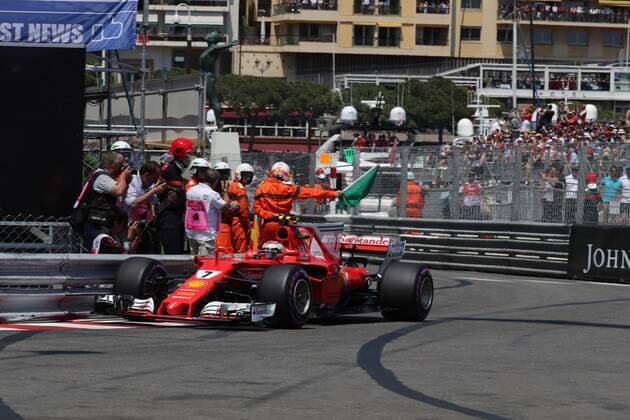 Monaco Grand Prix, Monte Carlo 24 - 28 May 2017 27.05.2017 - Qualifying, Kimi Raikkonen (FIN) Scuderia Ferrari SF70H 