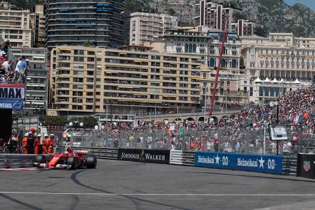 Monaco Grand Prix, Monte Carlo 24 - 28 May 2017 27.05.2017 - Qualifying, Kimi Raikkonen (FIN) Scuderia Ferrari SF70H 